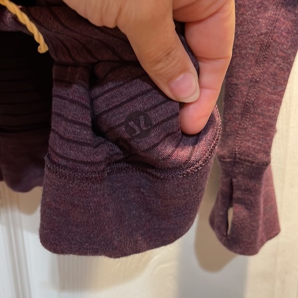 Lululemon Double Up Cowl Neck Reversible Pullover Sweatshirt 8 Purple - Picture 10 of 10